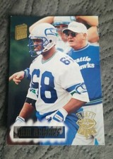 1994 Stadium Club Football Card #6 Sam Adams Rookie - Seattle Seahawks 