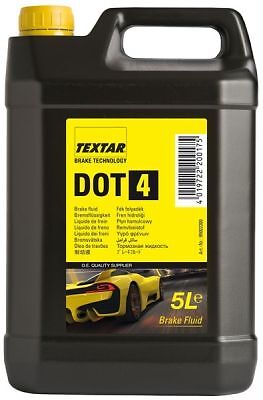TEXTAR Bremsflüssigkeit DOT4 Break Fluid 5 Liter Kanister 95002300