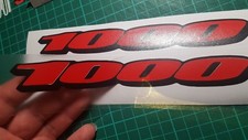 For Suzuki Decals Stickers gsx r s1000 k RR vinyl x2 gixer motorcycle fairing