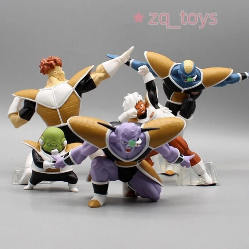 5 figuras DBZ Ginyu Force colección de juguetes Jeice Guldo Ginyu Recoom Burter