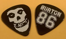 CLIFF BURTON custom TRIBUTE GUITAR PICK 🎸SUPER NICE!🎸 METALLICA MISFITS