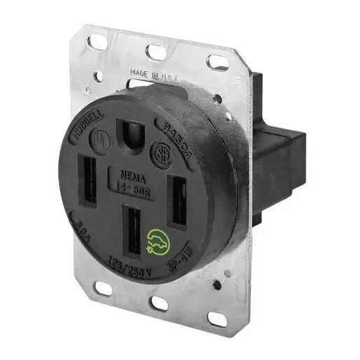 Hubbell HBL61CM52W 50A 125/250V 15M 白 Hubbell HBL61CM52W 50A 125/250V 15M 白