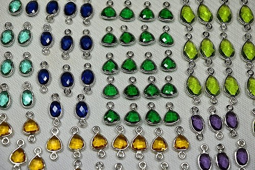 Quarz Kristall Charms Kette Collier Edelstein Heilsteine Schmuck Classic Crystal - Bild 3 von 3