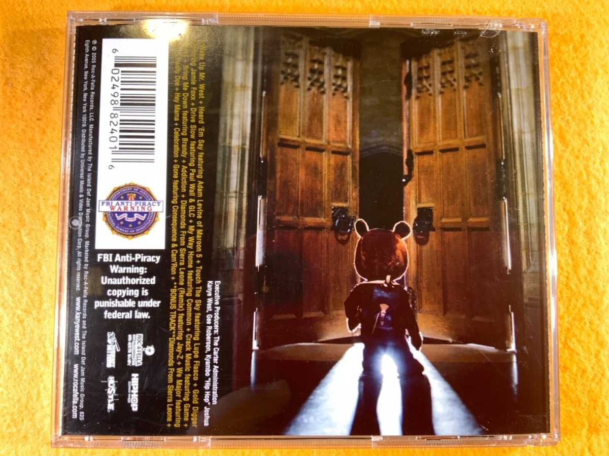 A7-84 KANYE WEST Late Registration .. PARENTAL ADVISORY .. 2005