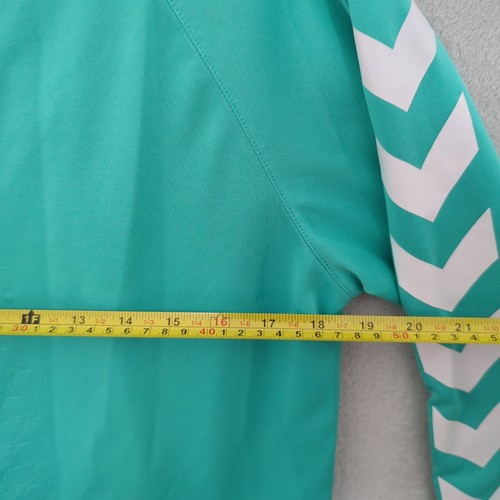 Hummel Goalkeeper Jersey S/M/L Green Blue Men Shirt Football Longl Sleeve Goalie - 第 10/11 張圖片