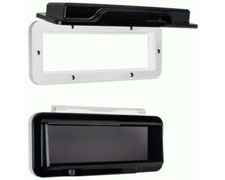Metra 99-9003W Universal Marine Radio Cover - White, Magnetic Latch