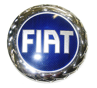 Fiat Punto Mk2 1999-2003 Hood Bonnet Logo badge Emblem 46522729 Genuine - Zdjęcie 1 z 2