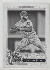 2017 Topps Gypsy Queen Black & White 4/50 Jonathan Villar #117 g6w