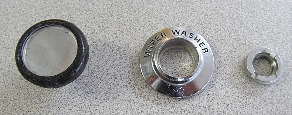 Ford Truck 1969 1970 1971 1972 limpiaparabrisas interruptor perilla y bisel F100 F250 F350 Foto 2 de 2