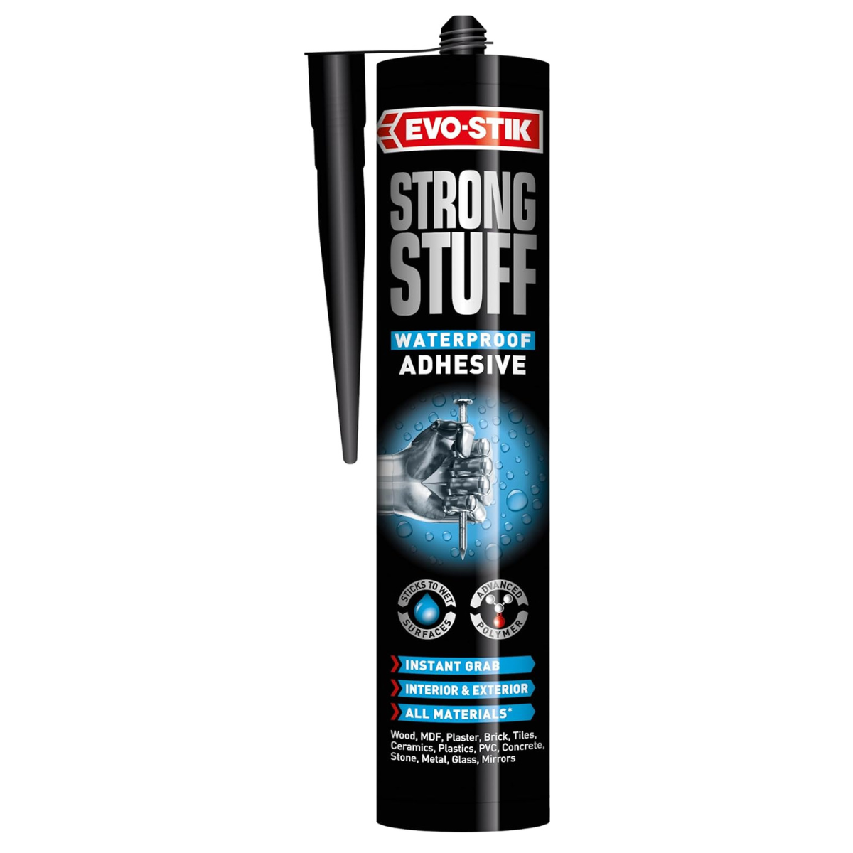 EVO-STIK Strong Stuff Waterproof Grab Adhesive Multi Purpose Bonding 290ml