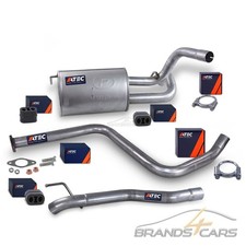 ATEC ENDSCHALLDÄMPFER + ENDROHR FÜR CHEVROLET OPEL ASTRA J CARAVAN 1.7 CDTI
