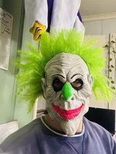 Shorty Mask Killer Klonwns Halloween Outdoor Space 1988 Full Over The Head Latex