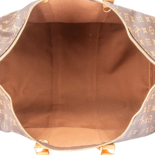 Louis Vuitton Canvas Monogram Keepall 55 Bandouliere Weekender Reisetasche - Bild 9 von 10