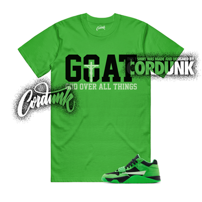 Green Spark Scott Vapor Black Travis Rex T Shirt Match GOAT | eBay