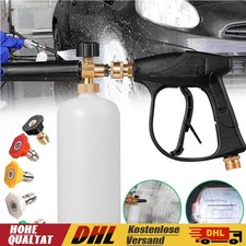 1L High-Pressure Foam Cannon Car Cleaning with Adjustable Nozzle Easy Attachment