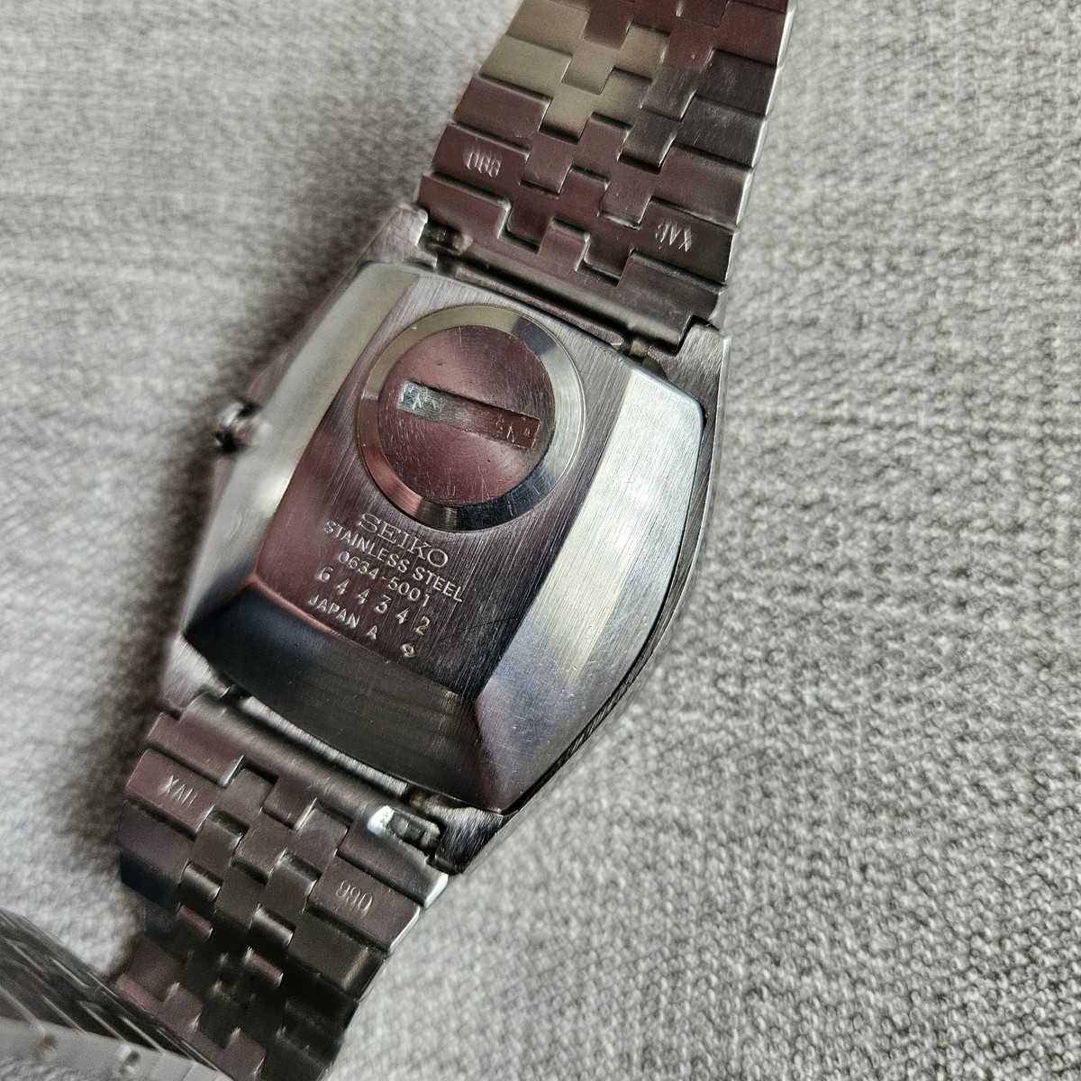 あ*屋様 【動作未確認】SEIKO クロノグラフ 0634-5001 セイコー SEIKO