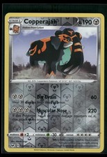 COPPERAJAH 137/202 RARE SWORD & SHIELD POKEMON REVERSE HOLO NM/M