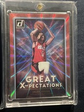 2021-22 Panini Donruss - Great X-Pectations Jalen Green #11 Holo Pink Laser (RC)