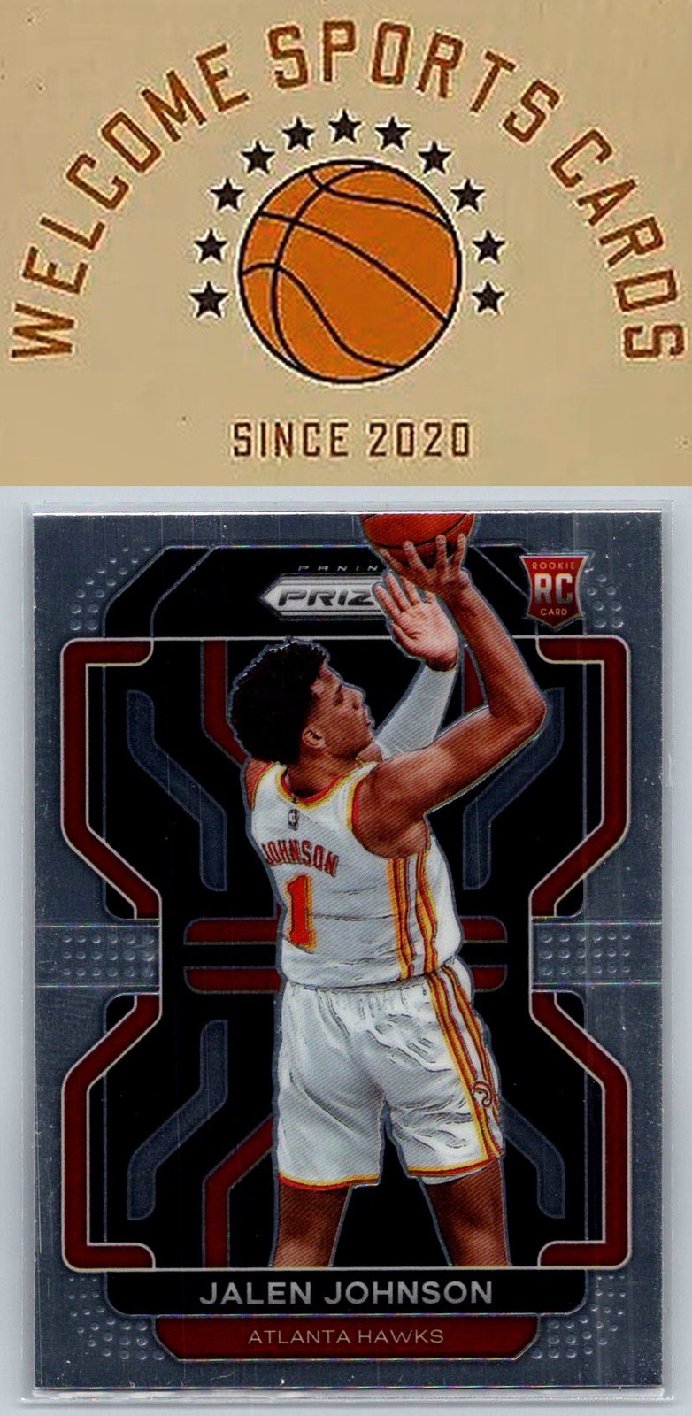 2021-22 Panini Prizm #305 Jalen Johnson