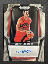 Ulrich Chomche 2024-25 Panini Prizm Black Rookie Signatures Auto RC #RS-ULR