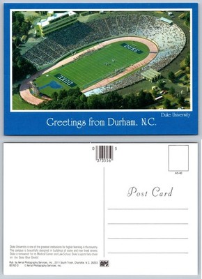 Duke University Stadium Durham NC Aerial Photo Postcard Aerial Photography