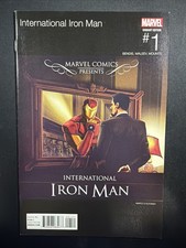 International Iron Man #1 2016 Hip-Hop Homage Variant Marvel VF/NM *A11