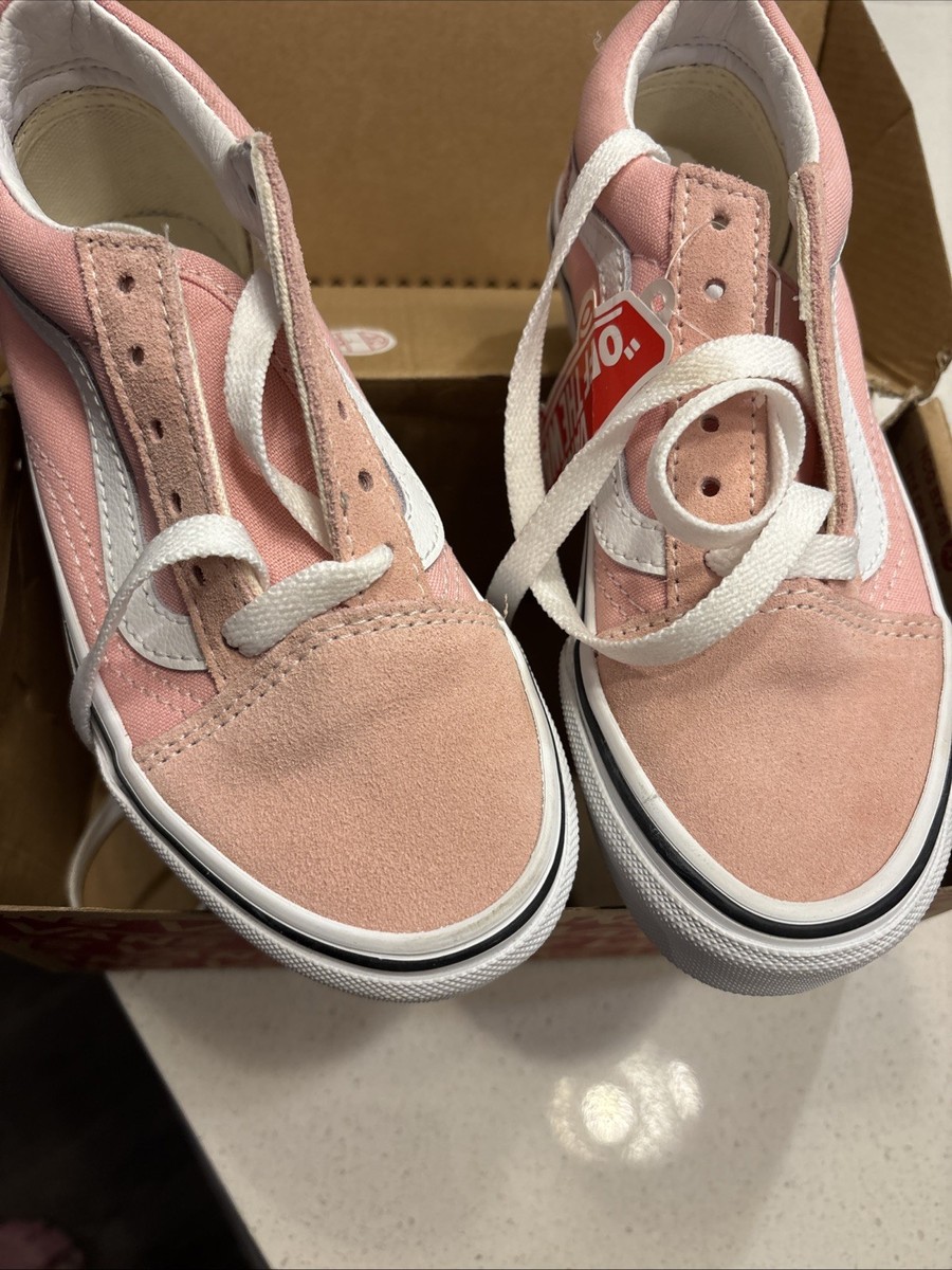 ❤︎❤︎❤︎ Old Skool VANS Powder Pink 12.5 Youth New In Box | eBay