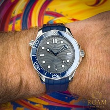 Omega Seamaster Diver 300M 42mm Grey Dial Ceramic Bezel Full Set 10