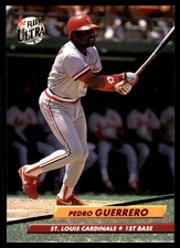 Pedro Guerrero 1992 Ultra #263 Cardinals MLB READ FREE SHIPPING AutographDen