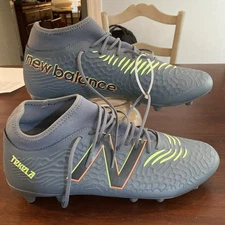 New Balance Tekela Pro FG 12.5 EE Wide Mens Gray Soccer Cleats Futbol Boots NWOB