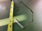 Vintage Silver 2-Blade Pen Pocketknife Slipjoint Folding Knife w/ Fob Chain — photo 4
