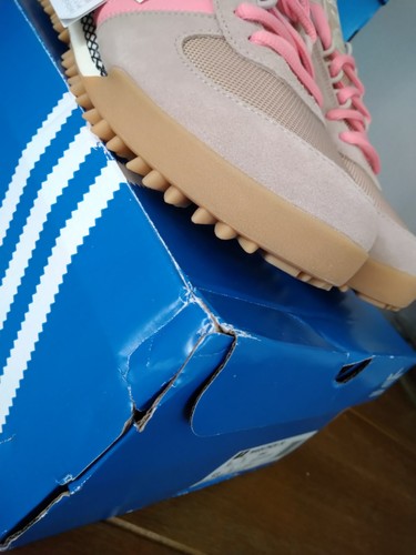 Adidas Marathon TR Cordura Wonder Taupe beige rosa taglia 9 UK NUOVE CON ETICHETTE HP6611 - Foto 6 di 13