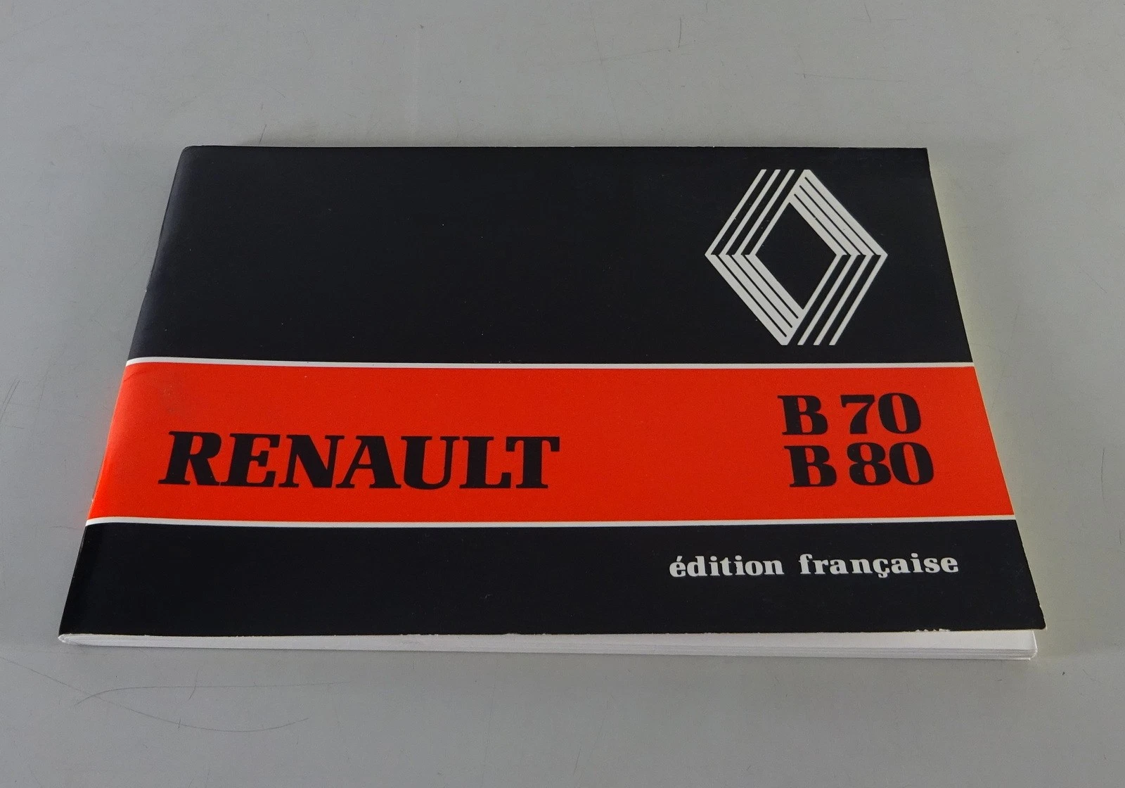 Operating Manual / Maintenance Manual Renault Truck B 70 / B 80 As Of 05/1984