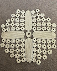 9” Oatmeal Crocheted? Vintage Doily  — photo 2