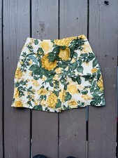 Abercrombie Fitch Women's Cream Tweed Skort Size XXS NWT Preppy Academia