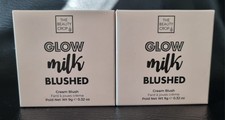 Two Beauty Crop, Glow Milk Coral Carnation Cream Blush, 9gr, new, still sealed 