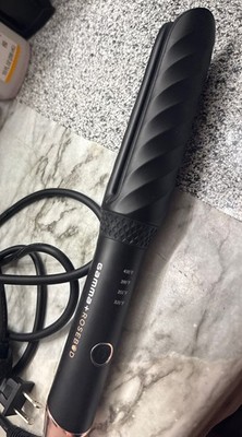 Gamma+ Rosebud Hair Straightening and Curling Iron Black | Open Box