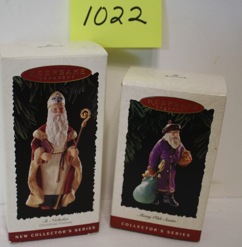 Vintage Hallmark Keepsake Ornaments Lot of 2