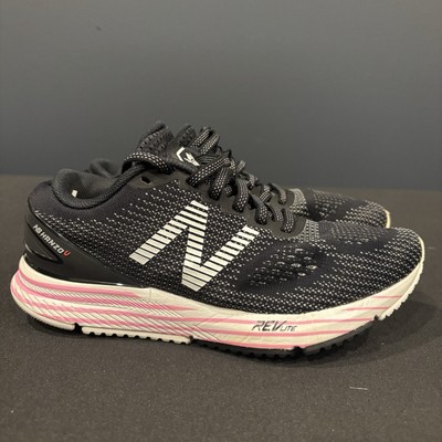New Balance Size 7 Women's Hanzo U V2 Black Pink WHANZUF2 Runners Jogging