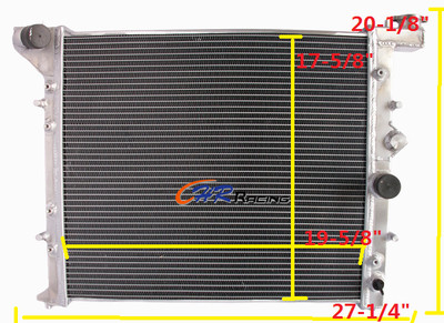 For 1992-1996 Toyota Mark 2/Chaser /Cresta GX90,LX90,SX90,JZX90 MT Alu Radiator
