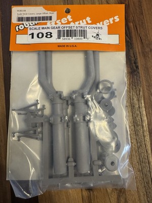 Robert Rob108 Scale Main Gear Offset Strut Covers 108
