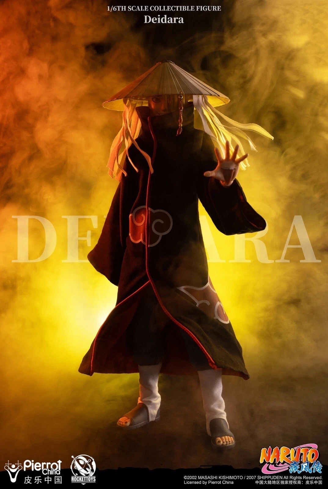 IN STOCK New RocketToys ROC-008 1/6 Deidara Collectible 12" Action Figure