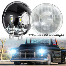 For Chevrolet Truck 1954-55 3100 1956-59 7inch Led Round Headlights Kit For Chevrolet Truck 1954-55 3100 1956-59 7inch Led Round Headlights Kit