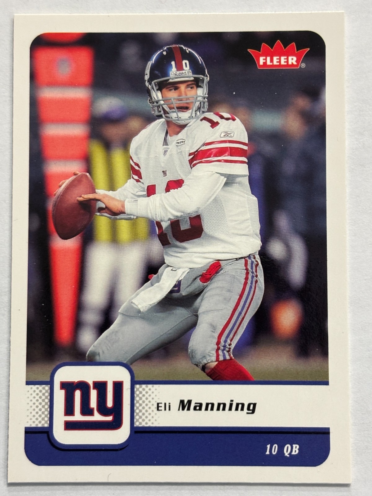 2006 Fleer #63 Eli Manning New York Giants