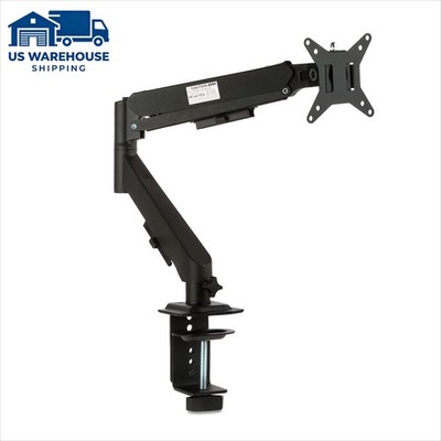 Spring Assisted Desk Mount for 13-32'' Monitor Holds 22 lbs VESA 100x100