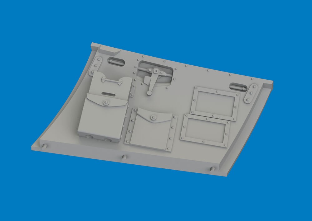 Eduard Accessories 6481187 1:48 Hurricane Mk.I Cockpit Door Print Zubehör