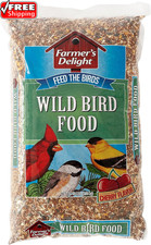 53002 Farmer'S Delight Wild Bird Food with Cherry Flavor, 10-Pound Bag