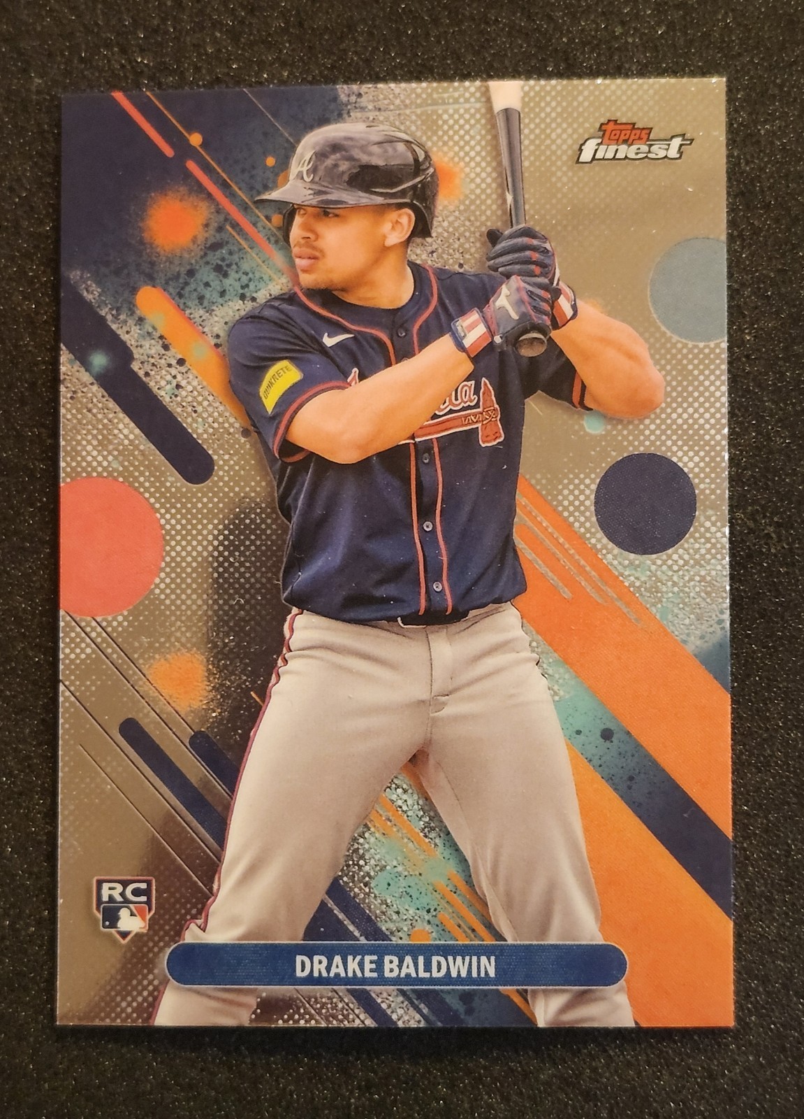 2025 Topps Finest - Common Drake Baldwin #21 (RC) Atlanta Braves Rookie 