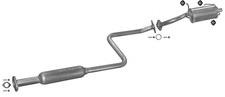 NISSAN MICRA HATCHBACK 1.3 75HP 1993-1999 Silencer Exhaust System