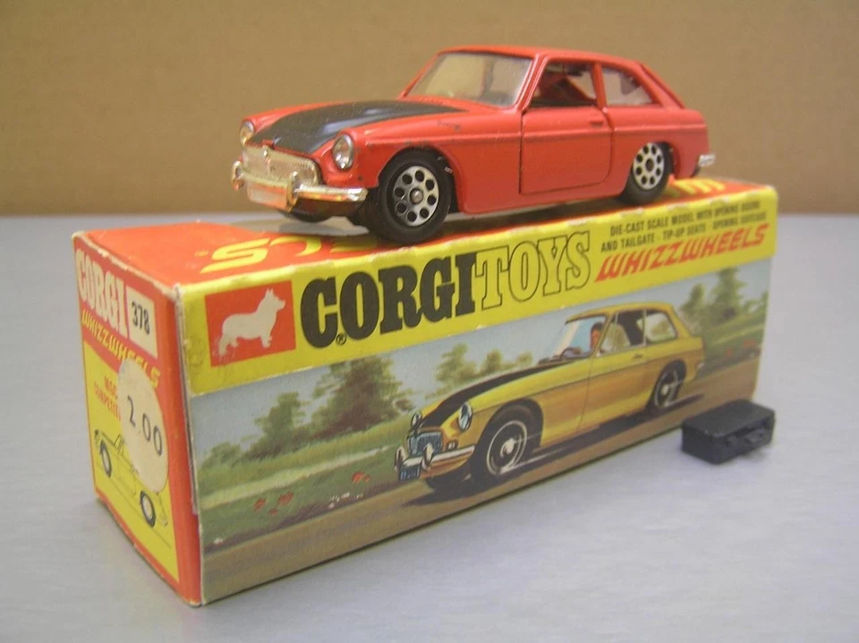 Corgi Toys 378 MGC GT Competition Model 1/43 scale made in Great Britain EXIB+ - Image 2 of 4